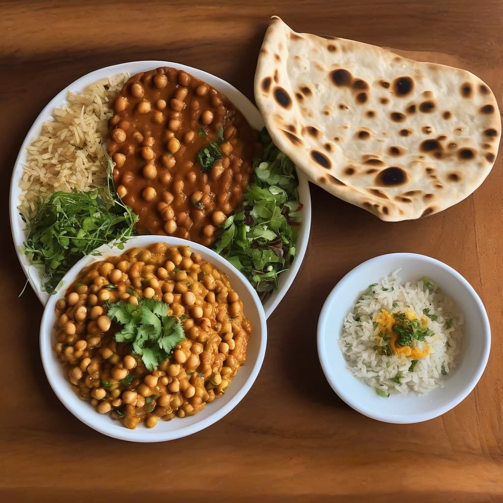 Channa Masala Lunch Combo