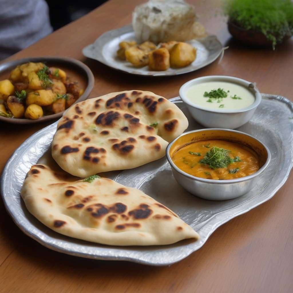 Amritsari Stuffed Naan Specialties