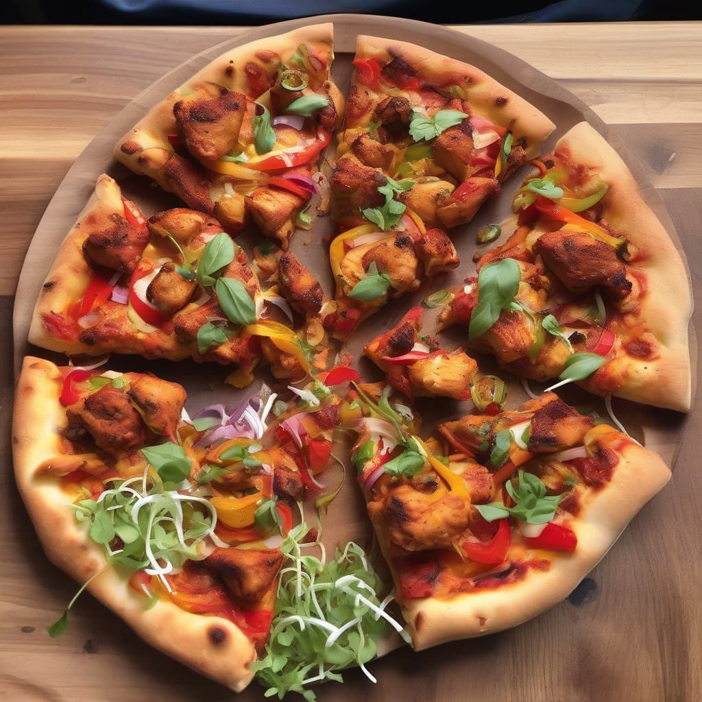 Tandoori Chicken Pizza