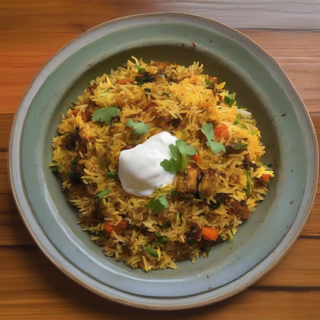 Dum Veggie Biryani