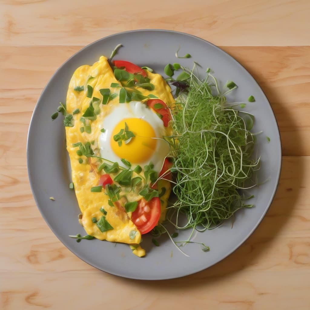 Veggie Omelette (2 Eggs)