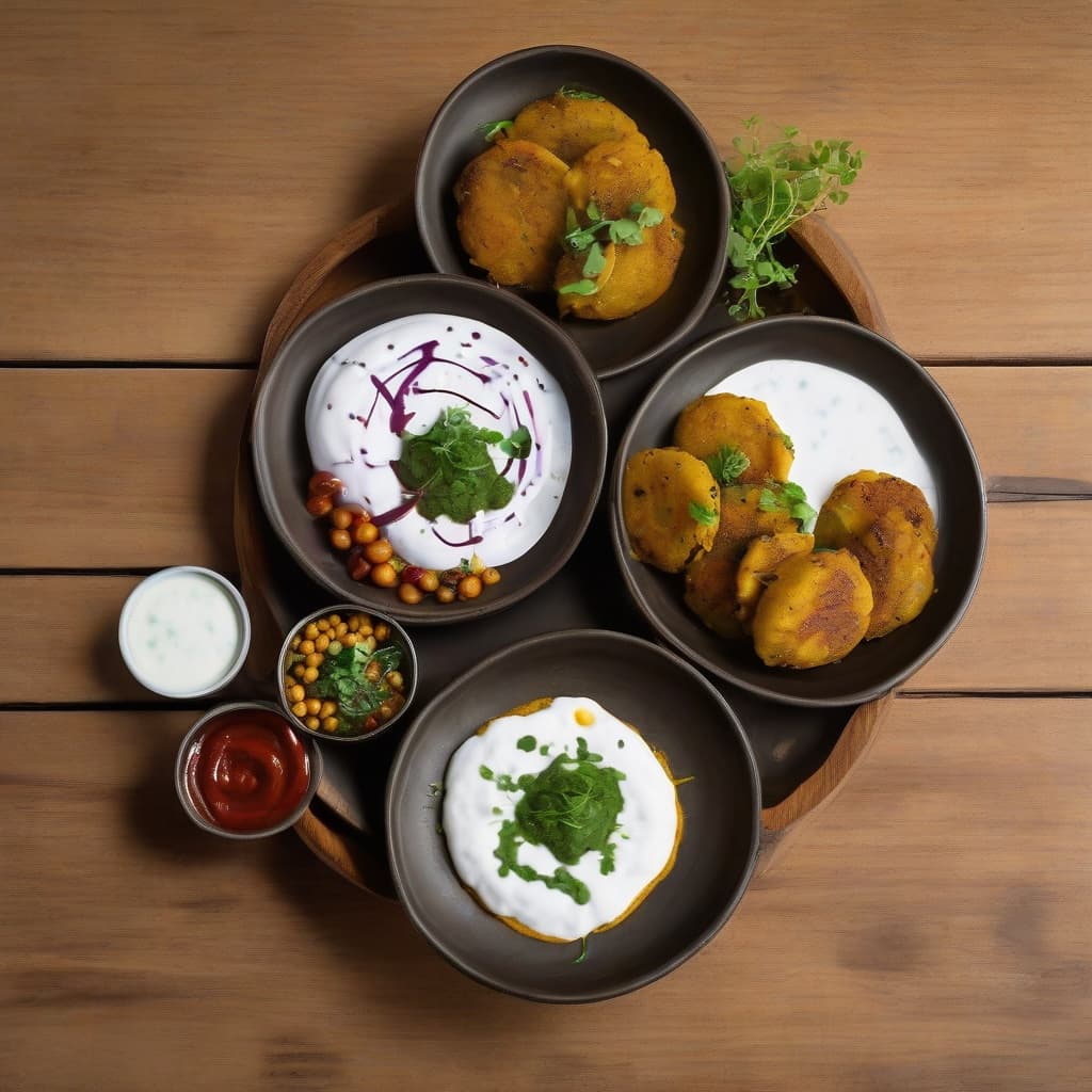 Aloo Tikki Plate