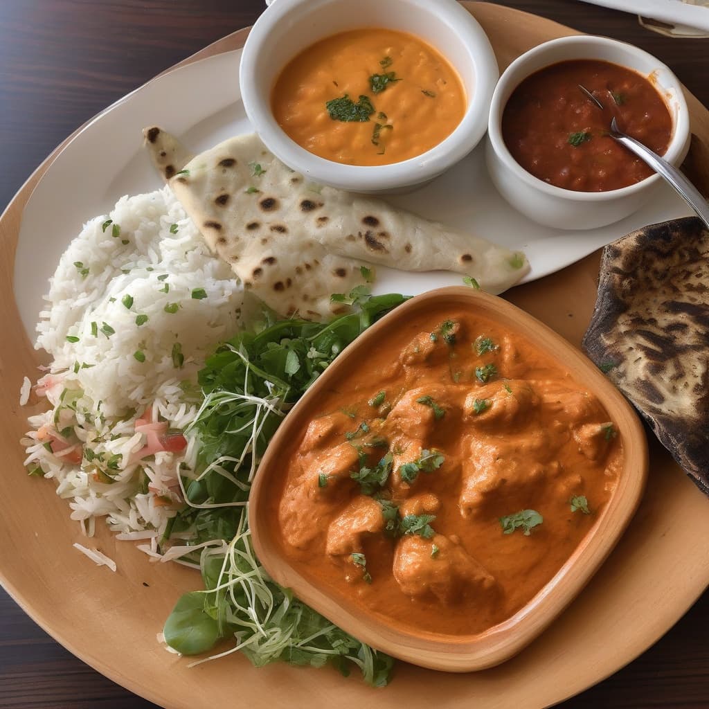 Butter Chicken Lunch Combo