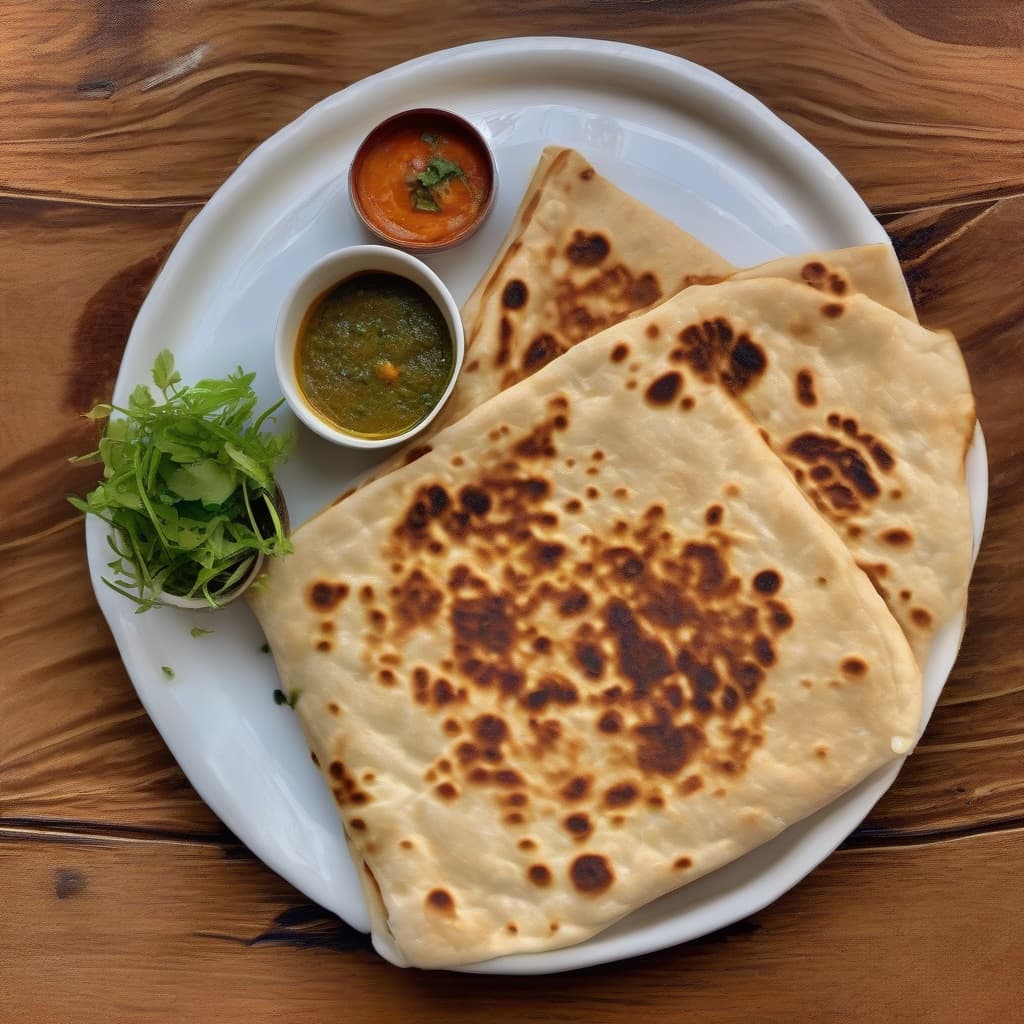 Paneer Stuffed Parantha