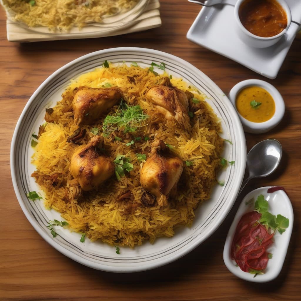 Dum Chicken Biryani