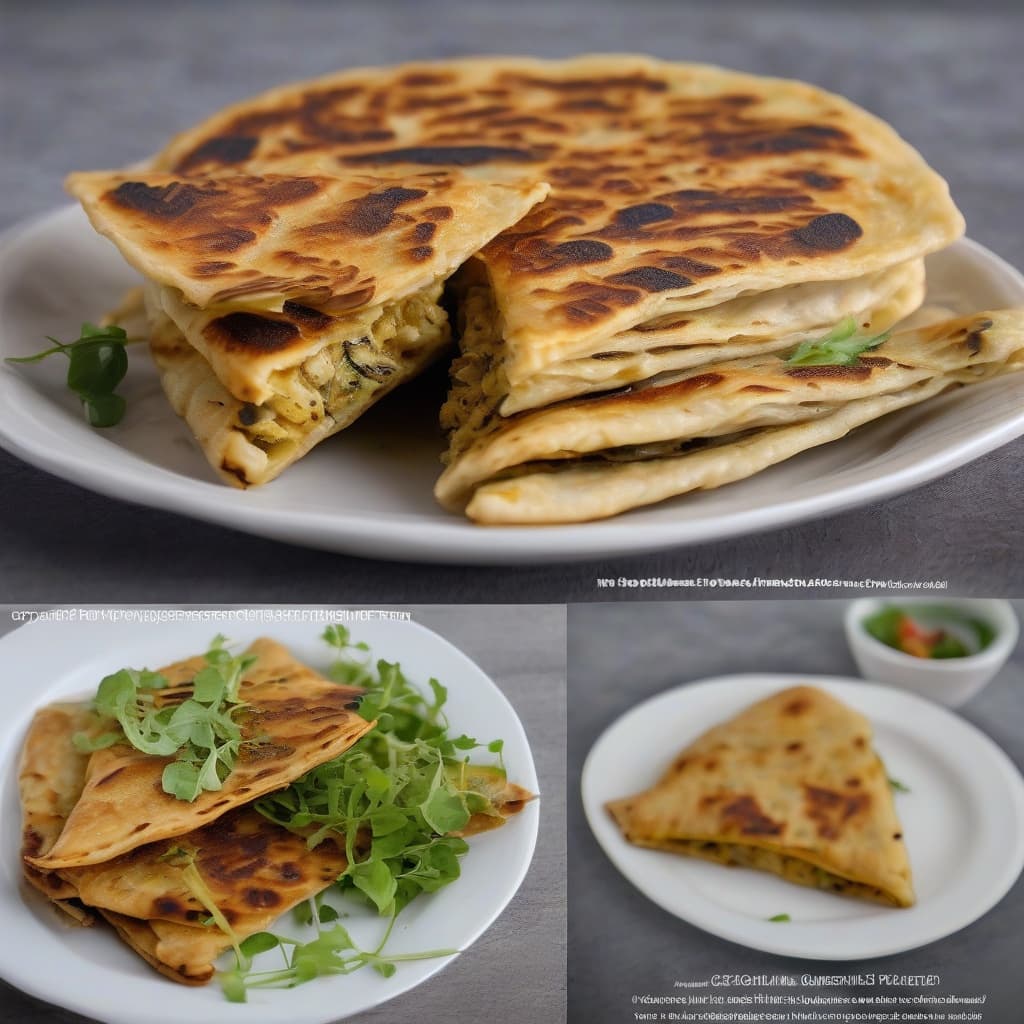 Cauliflower Stuffed Parantha
