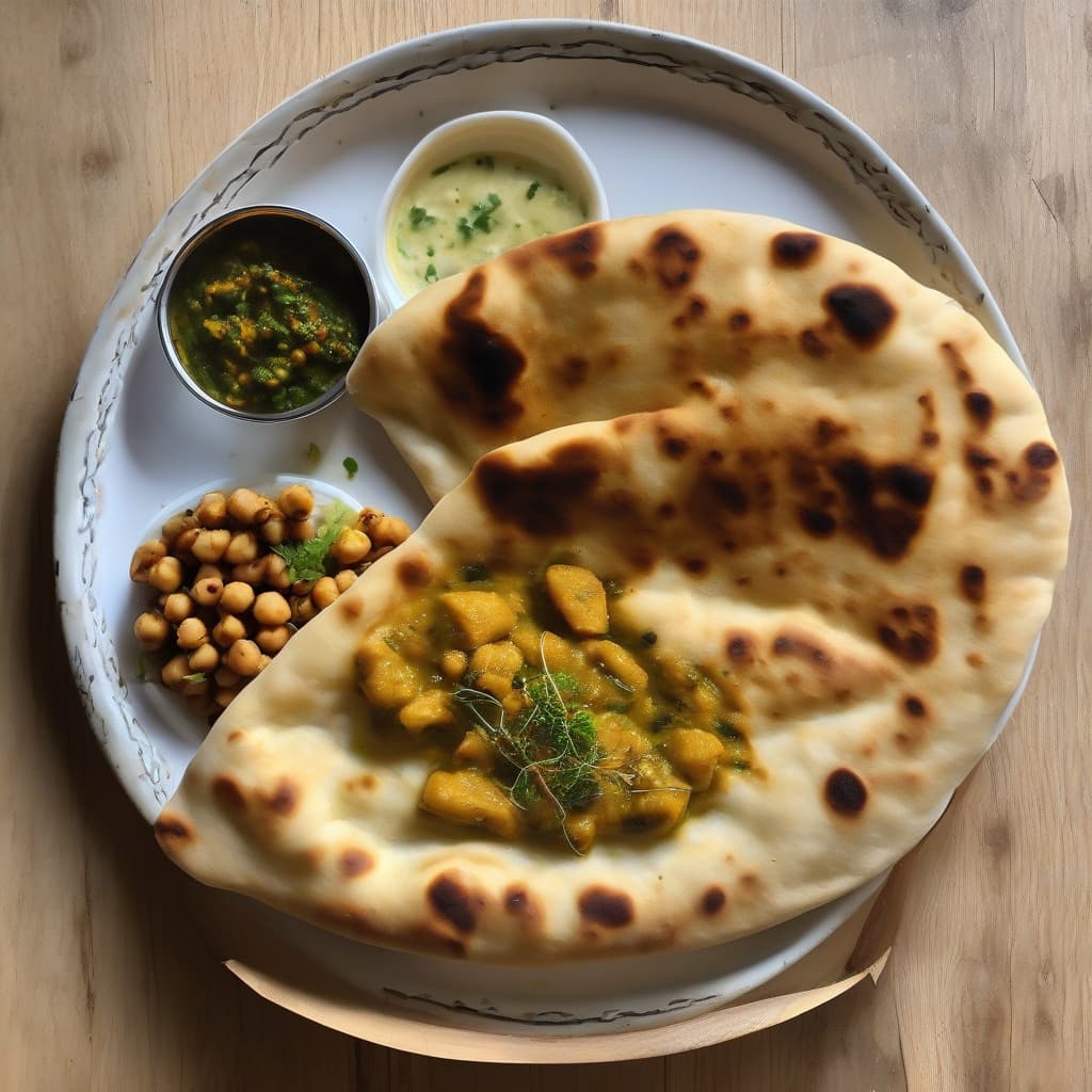 Amritsari Stuffed Naan